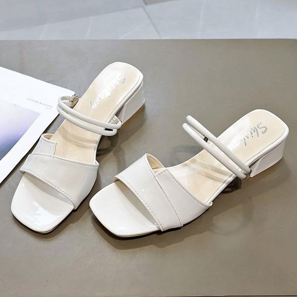 2020 slingback sandals women 2-ways wear sandalias chunky med high heels sandals woman thin band beach shoes patchwork flipflops, Black
2020 slingback sandals women 2-ways wear sandalias chunky med high heels sandals woman thin band beach shoes patchwork flipflops, Black