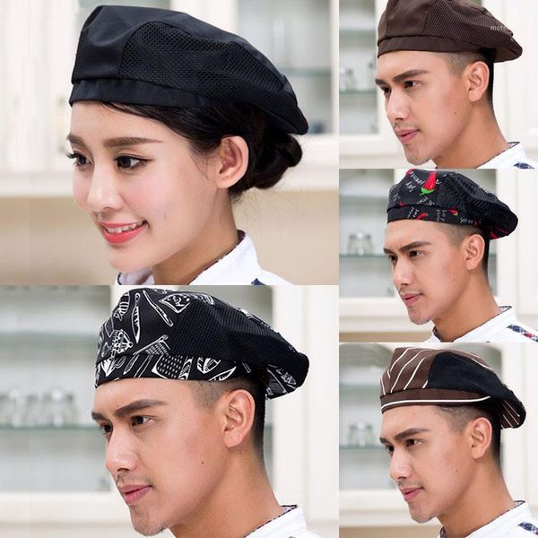 new mesh patchwork chef restaurant kitchen cooking work wear hats men women beret l bakey cafe waiter breathable cap 56-60cm1, Blue;gray
new mesh patchwork chef restaurant kitchen cooking work wear hats men women beret l bakey cafe waiter breathable cap 56-60cm1, Blue;gray