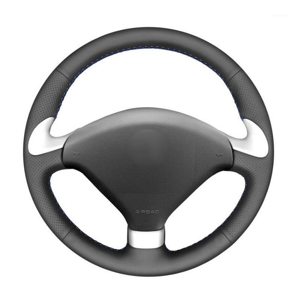 hand-sewing black pu artificial leather car steering wheel cover for 307 cc 2004 2005 2006 20071 
hand-sewing black pu artificial leather car steering wheel cover for 307 cc 2004 2005 2006 20071