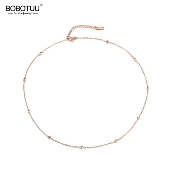 bobotuu creative round beads & squares chain & link necklaces jewelry titanium steel chokers necklace for women collier bn18062, Golden;silver
bobotuu creative round beads & squares chain & link necklaces jewelry titanium steel chokers necklace for women collier bn18062, Golden;silver