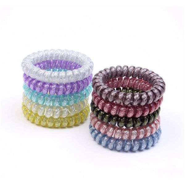 5.5cm glitter metal punk hair coil ties rubber elastic hair bands rope ponytail holders girls womens hair accessoires dfchu, Golden;silver
5.5cm glitter metal punk hair coil ties rubber elastic hair bands rope ponytail holders girls womens hair accessoires dfchu, Golden;silver