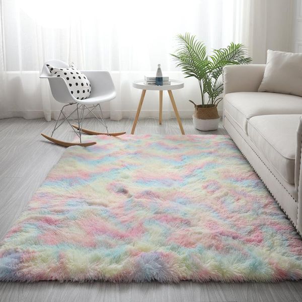 rainbow colorscarpet shaggy girl room bedside rugs cute soft fluffy plush rug for bedroom nordic home decor floor mats
rainbow colorscarpet shaggy girl room bedside rugs cute soft fluffy plush rug for bedroom nordic home decor floor mats