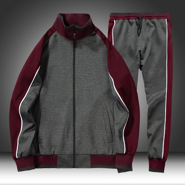tracksuit men cardigan spring autumn sportwear mens hip hop set 2pc zipper sweatshirt jacket+sweatpants male joggers suit kg-604, Gray
tracksuit men cardigan spring autumn sportwear mens hip hop set 2pc zipper sweatshirt jacket+sweatpants male joggers suit kg-604, Gray