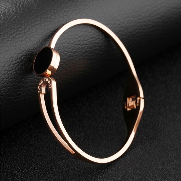 xqni симпатичный черный круглый торт упругие открытия браслет для женщин браслет из нержавеющей стали розового золота цвет женский рождестве, Golden;silver
xqni симпатичный черный круглый торт упругие открытия браслет для женщин браслет из нержавеющей стали розового золота цвет женский рождестве, Golden;silver