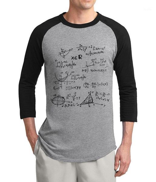 2020 new summer math formula science men t shirt three quarter sleeve 100% cotton raglan t-shirt1, White;black
2020 new summer math formula science men t shirt three quarter sleeve 100% cotton raglan t-shirt1, White;black