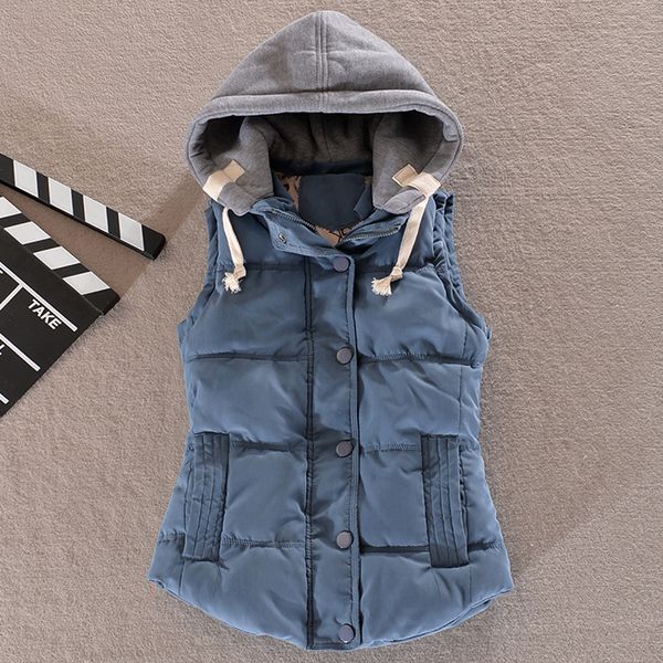 plus size 4xl women vest winter jacket pocket hooded coat warm casual cotton padded vest female slim sleeveless waistcoat 1023, Black;white
plus size 4xl women vest winter jacket pocket hooded coat warm casual cotton padded vest female slim sleeveless waistcoat 1023, Black;white