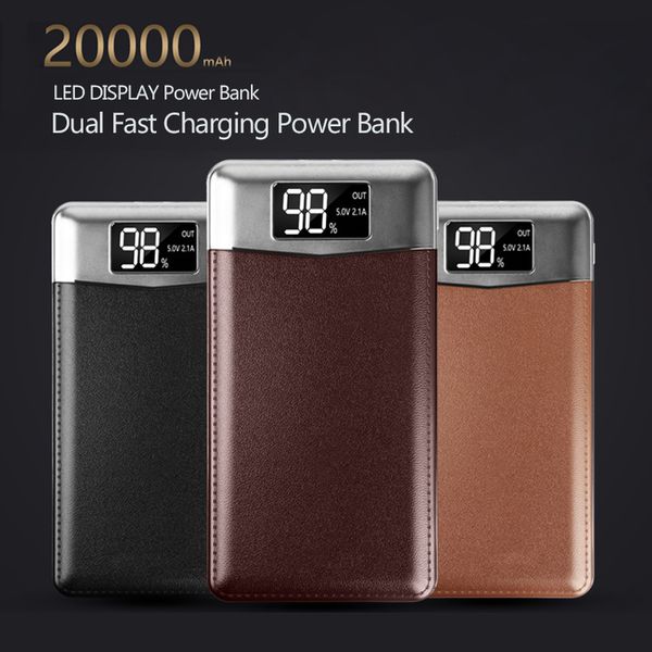 20000mah portable double usb power bank external battery powebbank led display phone charger bank for smart phone powebank ing
20000mah portable double usb power bank external battery powebbank led display phone charger bank for smart phone powebank ing