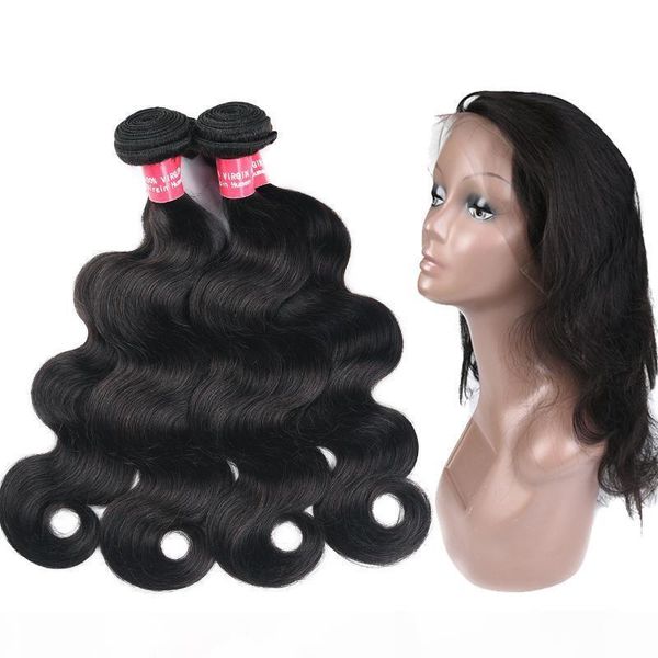 8a brazilian straight & body wave virgin human hair 3 bundles with 360 full lace closure remy 3 bundles brazilian peruvian human hair weaves, Black
8a brazilian straight & body wave virgin human hair 3 bundles with 360 full lace closure remy 3 bundles brazilian peruvian human hair weaves, Black