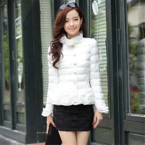 women's trench coats fashion women's warm down jacket cotton women autumn winter short falbala temperament elegant office coat1, Tan;black
women's trench coats fashion women's warm down jacket cotton women autumn winter short falbala temperament elegant office coat1, Tan;black