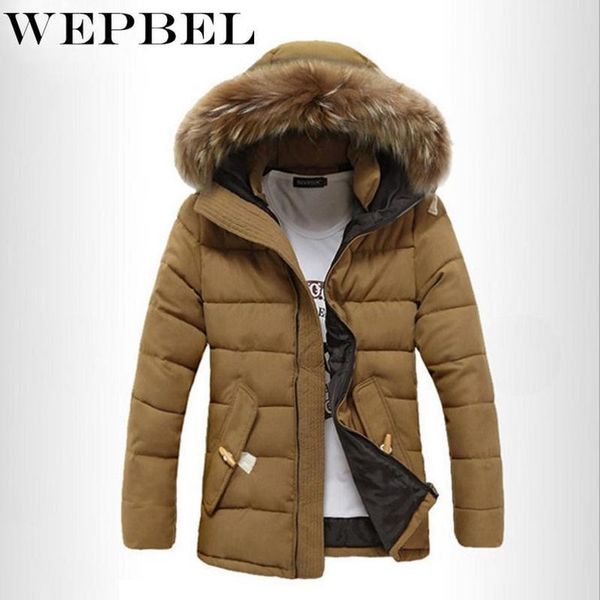 wepbel winter men's hooded fur collar jacket slim packable down puffer jacket outwear, Black
wepbel winter men's hooded fur collar jacket slim packable down puffer jacket outwear, Black