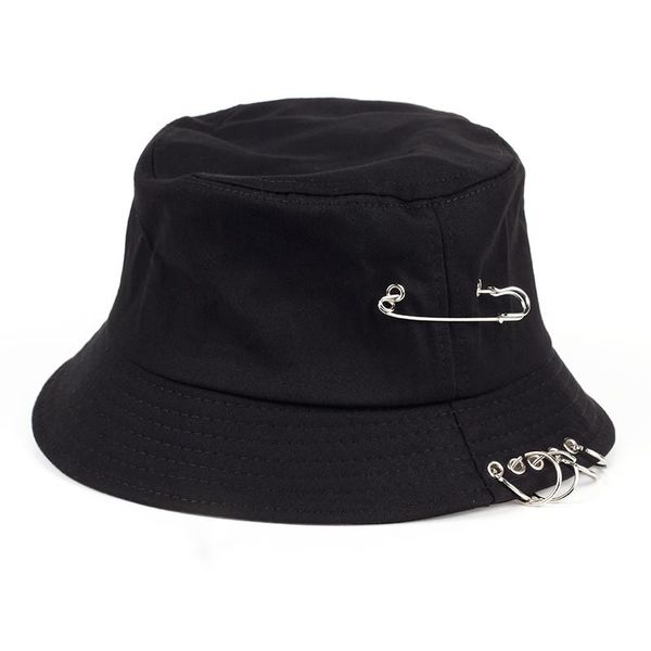 voron solid color iron pin rings personality bucket hat cap for women men cotton fishermen caps factory sells directly, Blue;gray
voron solid color iron pin rings personality bucket hat cap for women men cotton fishermen caps factory sells directly, Blue;gray