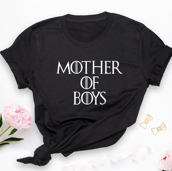 mother of boys women tshirt cotton casual funny t shirt lady yong girl tee 5 colors drop ship s-592, White
mother of boys women tshirt cotton casual funny t shirt lady yong girl tee 5 colors drop ship s-592, White