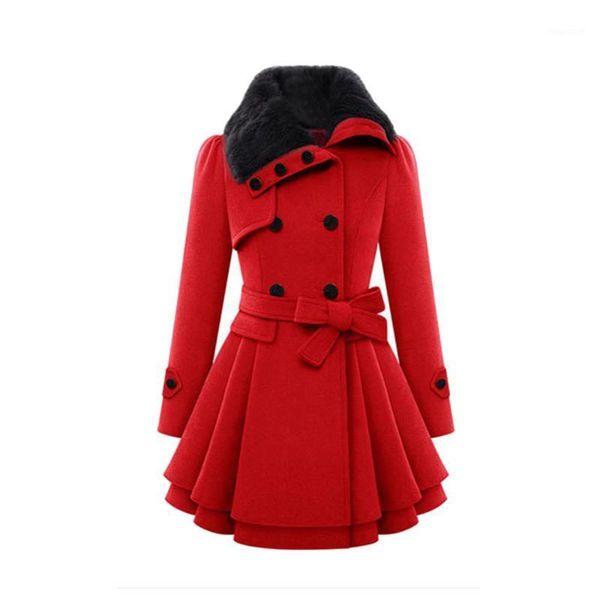 windbreaker outwear button closure asymmetrical hem cloak coat for women fashionable women's woolen coat outerwear with belt1, Black
windbreaker outwear button closure asymmetrical hem cloak coat for women fashionable women's woolen coat outerwear with belt1, Black