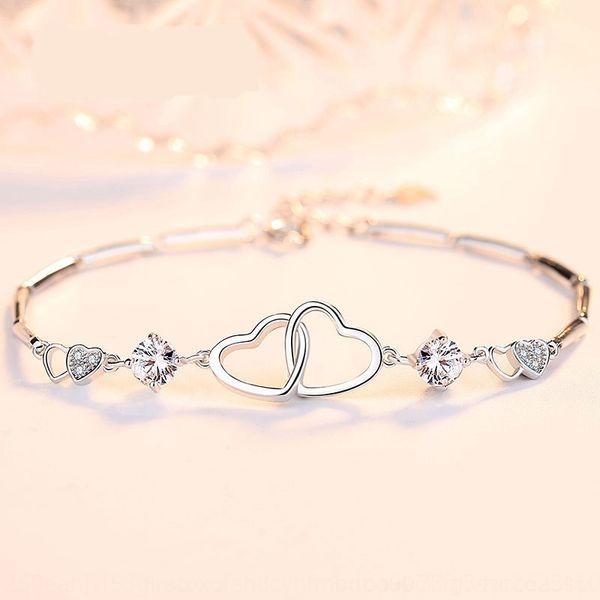 2d1jq s925 silver heart-shaped diamond korean version of simple women's hand jewelry s925 bracelet heart-shaped diamond bracelet korean, Golden;silver
2d1jq s925 silver heart-shaped diamond korean version of simple women's hand jewelry s925 bracelet heart-shaped diamond bracelet korean, Golden;silver