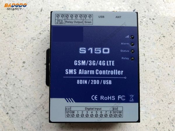 s150 gsm/3g/4g sms alarm controller used for gsm access control system, gsm gate opener,automatic monitoring,valve control1
s150 gsm/3g/4g sms alarm controller used for gsm access control system, gsm gate opener,automatic monitoring,valve control1