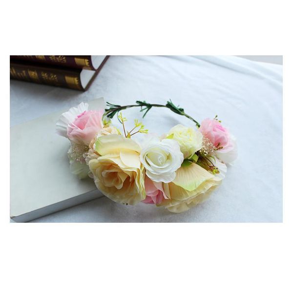 women wedding flower crown wreath festival party floral garlands luxurious flower headband hair accessories bride h jllobo
women wedding flower crown wreath festival party floral garlands luxurious flower headband hair accessories bride h jllobo