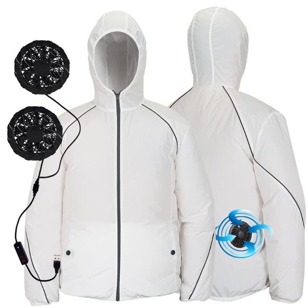 kancoold tactical jacket summer cooling fan clothes 3-speed usb air conditioning heatstroke outdoor working reflective coat jun1, Black;brown
kancoold tactical jacket summer cooling fan clothes 3-speed usb air conditioning heatstroke outdoor working reflective coat jun1, Black;brown