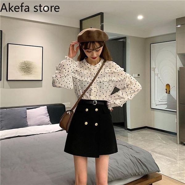 skirts womens spring elegant office lady high waist belt clothes women retro vintage short mini a-line button skirt, Black
skirts womens spring elegant office lady high waist belt clothes women retro vintage short mini a-line button skirt, Black