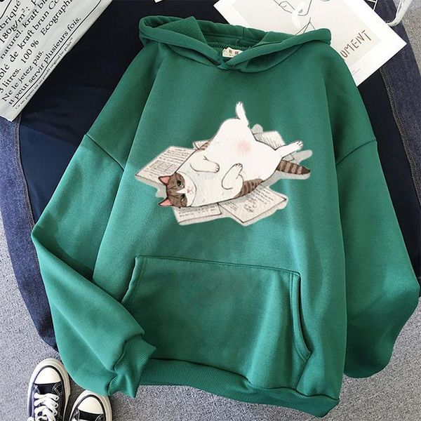 women's hoodies & sweatshirts winter pullover korean streetwear women cat poleron mujer pocket hoodie school oversized hoodie1, Black
women's hoodies & sweatshirts winter pullover korean streetwear women cat poleron mujer pocket hoodie school oversized hoodie1, Black