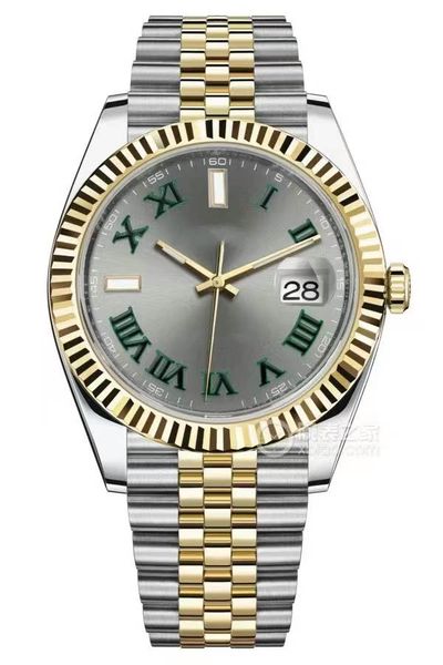fashion mens womens watch mechanical automatic date 41mm bezel sapphire ladies dress watches stainless steel bracelet waterproof wristwatch, Slivery;brown
fashion mens womens watch mechanical automatic date 41mm bezel sapphire ladies dress watches stainless steel bracelet waterproof wristwatch, Slivery;brown