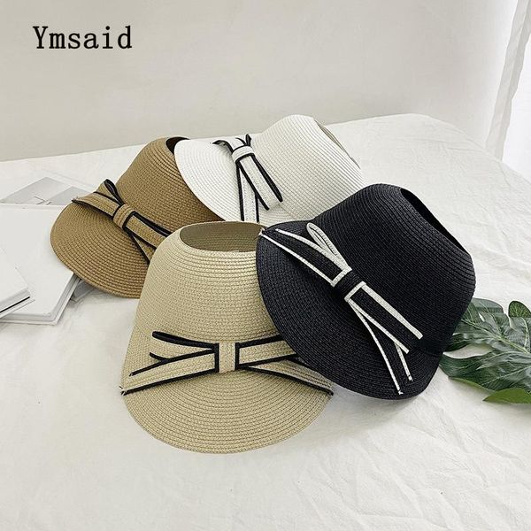 wide brim hats 2021 spring summer straw hat fashion bow empty sun foldable breathable equestrian travel beach, Blue;gray
wide brim hats 2021 spring summer straw hat fashion bow empty sun foldable breathable equestrian travel beach, Blue;gray