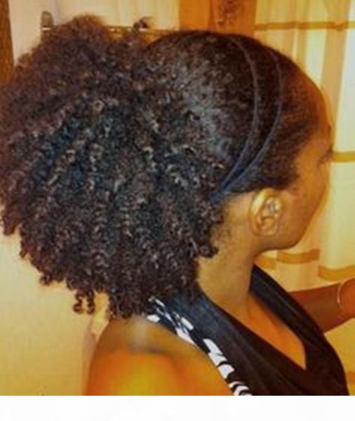 brazilian short human hair ponytail pieces 10-20inch clip in high afro kinky curly hair drawstring ponytail hair extension for black women 
brazilian short human hair ponytail pieces 10-20inch clip in high afro kinky curly hair drawstring ponytail hair extension for black women