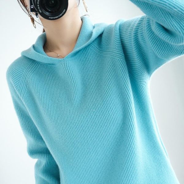 spring winter 100% cashmere and wool sweater women sweaters pullovers knitted hooded warm lady's loose large size jumpers1, White;black
spring winter 100% cashmere and wool sweater women sweaters pullovers knitted hooded warm lady's loose large size jumpers1, White;black