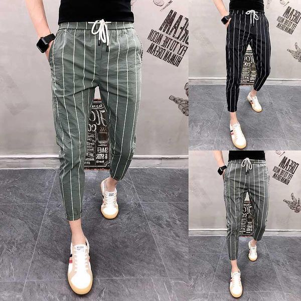 2020 casual slim striped pants mens hip hop sweat pants summer joggers men trousers street wear pencil pant clothes1, Black
2020 casual slim striped pants mens hip hop sweat pants summer joggers men trousers street wear pencil pant clothes1, Black