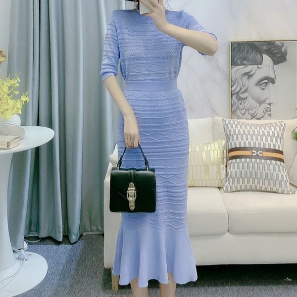 gqxjv 2020 early autumn sweater skirt fishtail two-piece set fashion fishtail skirt temperament suit sweater graceful sweater new socialite, Gray
gqxjv 2020 early autumn sweater skirt fishtail two-piece set fashion fishtail skirt temperament suit sweater graceful sweater new socialite, Gray