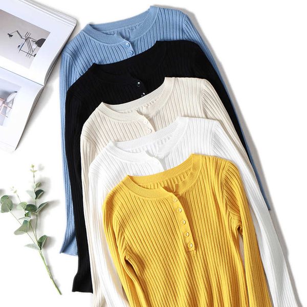 2020 autumn winter thick pullover women long sleeve fashion o-neck bling button chic knit sweater top, Black;brown
2020 autumn winter thick pullover women long sleeve fashion o-neck bling button chic knit sweater top, Black;brown