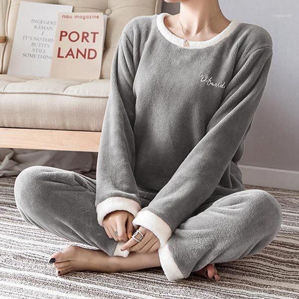 gym clothing women cute coral homewear set long sleeve shirt &pant sleep winter flannel sleepwear girl 2pcs pijamas suit nightgown1, White;black
gym clothing women cute coral homewear set long sleeve shirt &pant sleep winter flannel sleepwear girl 2pcs pijamas suit nightgown1, White;black
