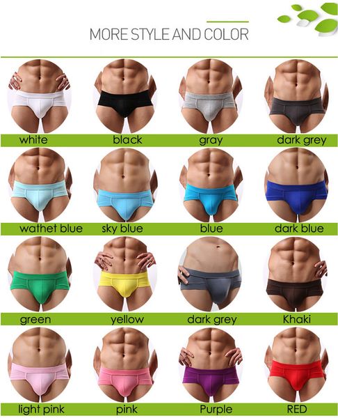 16 colors goocheer new fashion mens seamless low waist briefs short pants thongs underwear men underpant ing, Black;white
16 colors goocheer new fashion mens seamless low waist briefs short pants thongs underwear men underpant ing, Black;white