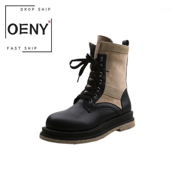 2020 women's boots autumn winter shoes women lace-up round toe flat with comfortable motorcycle boots size 35-39 botas de mujer1, Black
2020 women's boots autumn winter shoes women lace-up round toe flat with comfortable motorcycle boots size 35-39 botas de mujer1, Black