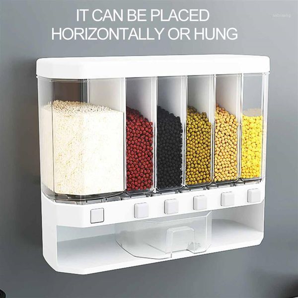 storage bottles & jars wall mounted press cereal dispenser dry hanger kitchen household rice container organizer1
storage bottles & jars wall mounted press cereal dispenser dry hanger kitchen household rice container organizer1