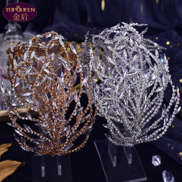 luxury crystal diamond tiara baroque crystal bridal headwear crown rhinestone with wedding jewelry hair accessories diamond bridal crowns he, Silver
luxury crystal diamond tiara baroque crystal bridal headwear crown rhinestone with wedding jewelry hair accessories diamond bridal crowns he, Silver