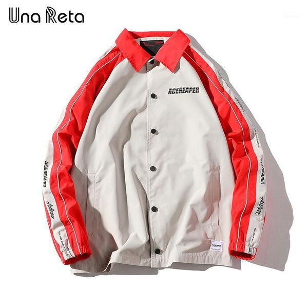 men's jackets una reta jacket mens arrivals hip hop printing stitching outwear fashion casual coaches men streetwear coat1, Black;brown 
men's jackets una reta jacket mens arrivals hip hop printing stitching outwear fashion casual coaches men streetwear coat1, Black;brown