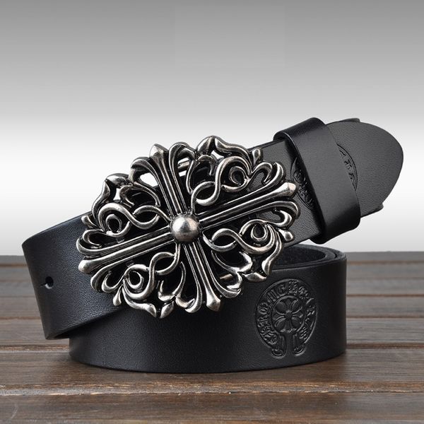 vintage handmade belt leather belt with alloy cross buckles american european gothic punk style antique silver designer fashion accessories, Black;brown
vintage handmade belt leather belt with alloy cross buckles american european gothic punk style antique silver designer fashion accessories, Black;brown