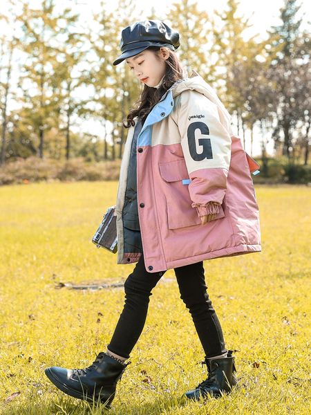 cotton padded female child laborers 2020 winter clothes for little girls, Blue;gray
cotton padded female child laborers 2020 winter clothes for little girls, Blue;gray