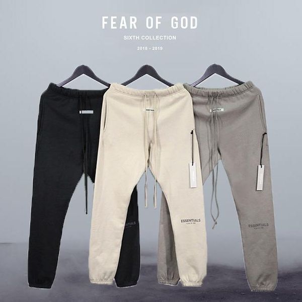 fog fear of god pants essentials 3m reflections trousers cotton fleece winter sportswear tracksuits fitness men's pants casual solid co, Black
fog fear of god pants essentials 3m reflections trousers cotton fleece winter sportswear tracksuits fitness men's pants casual solid co, Black