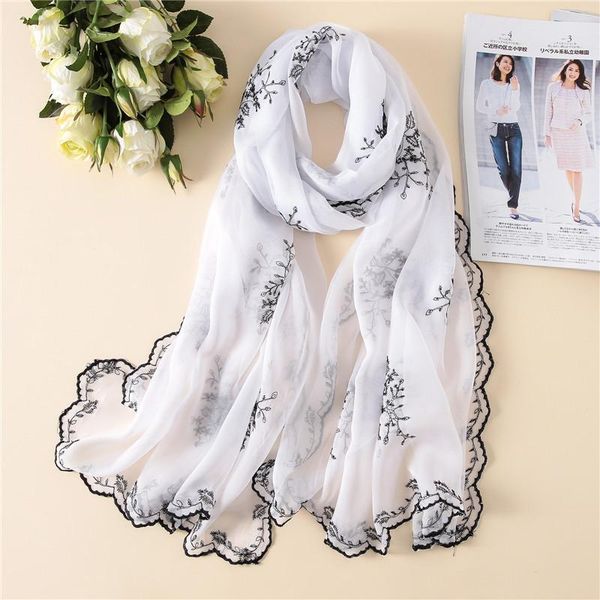 new silk wool scarf women large shawl wrap elegant lady beach cover up fashion embroidery winter neck scarves hijab, Blue;gray
new silk wool scarf women large shawl wrap elegant lady beach cover up fashion embroidery winter neck scarves hijab, Blue;gray