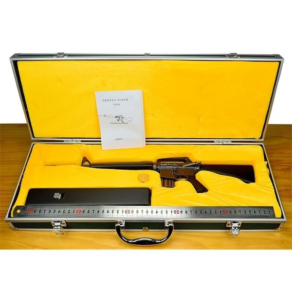 58american m16a1 simulation alloy gun 1:2.05 model magazine is detachable and cannot be launched
58american m16a1 simulation alloy gun 1:2.05 model magazine is detachable and cannot be launched