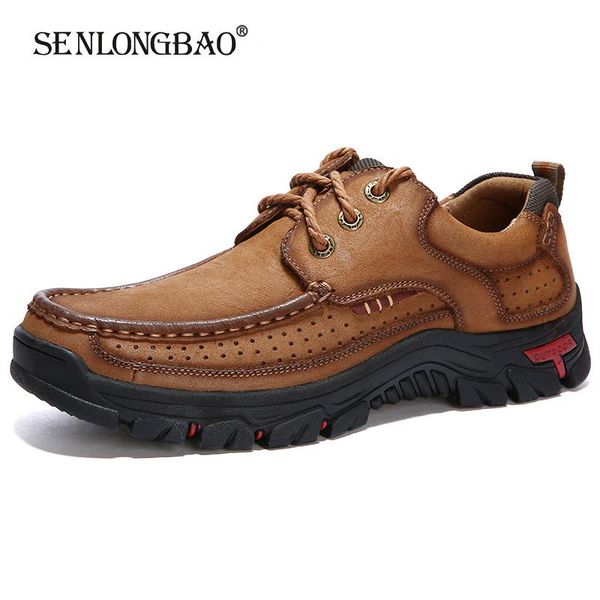 new 100% genuine leather loafers men moccasin sneakers men flat casual shoes work shoes boat size 38-48, Black
