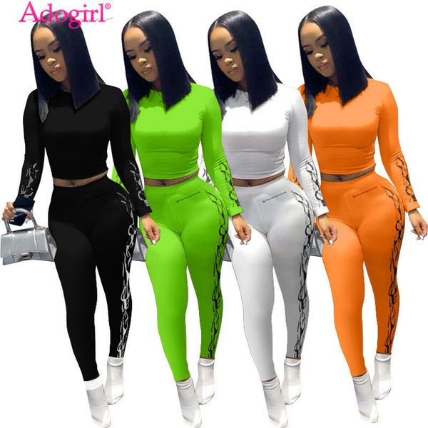 adogirl 2020 autumn new women two piece set fashion print long sleeve crop shirts leggings pants suit female tracksuit t200814, White
adogirl 2020 autumn new women two piece set fashion print long sleeve crop shirts leggings pants suit female tracksuit t200814, White