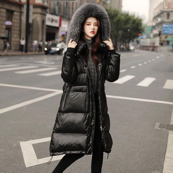 women's down & parkas winter -selling jacket fashion loose white duck female outdoor leisure mid-length, Black
women's down & parkas winter -selling jacket fashion loose white duck female outdoor leisure mid-length, Black