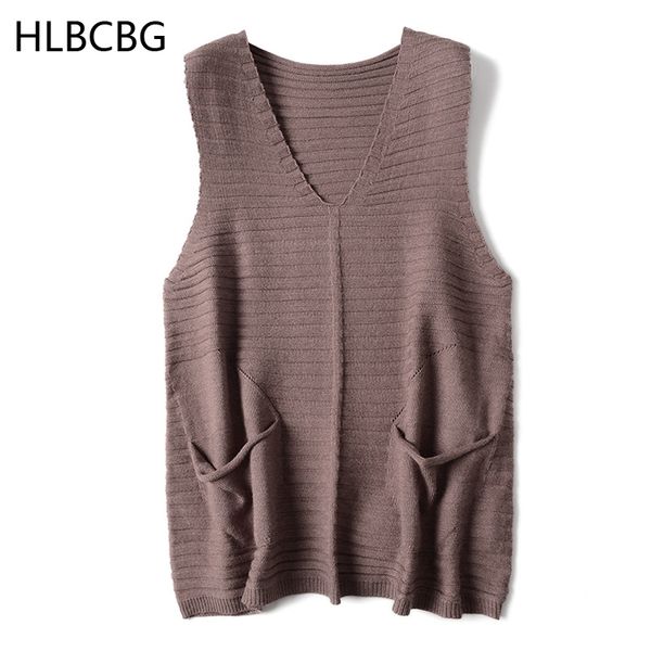 hlbcbg chic autumn winter loose thick sleeveless pullovers women casual v-neck sweater vest female knit jumpers 41wv, White;black
hlbcbg chic autumn winter loose thick sleeveless pullovers women casual v-neck sweater vest female knit jumpers 41wv, White;black