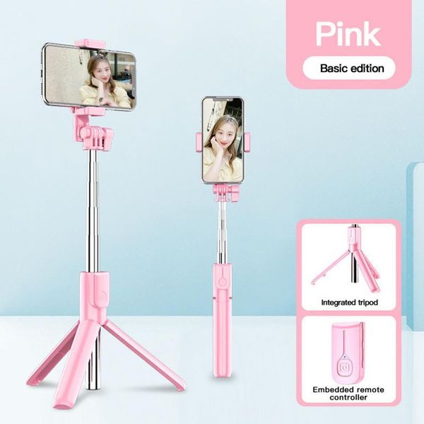 4 в 1 беспроводная связь bluetooth селфи стик led light ring расширяемый ручной монопод живой штатив лучший партнер для прямая трансляция wm