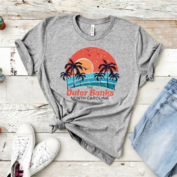 beach sun the outer banks north carolina shirt couple holiday vacation tee womens graphic short sleeve &tee t200614, White
beach sun the outer banks north carolina shirt couple holiday vacation tee womens graphic short sleeve &tee t200614, White