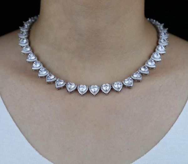 iced out bling 5a cubic zirconia heart cz cluster necklace for women girlfriend lover heart cz tennis chain choker11, Golden;silver
iced out bling 5a cubic zirconia heart cz cluster necklace for women girlfriend lover heart cz tennis chain choker11, Golden;silver