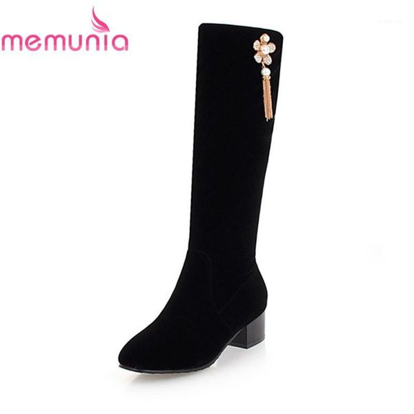 boots memunia 2021 fashion round toe with rhinestone knee high red black thick heels women's winter shoes1
boots memunia 2021 fashion round toe with rhinestone knee high red black thick heels women's winter shoes1
