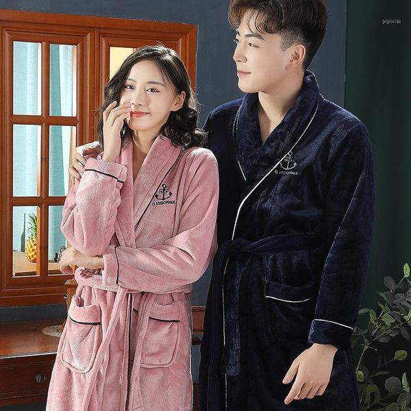 thicken coral fleece nightgown couples flannel robe winter warm kimono bath gown sleepwear with pocket plus size women home wear1, Black;red
thicken coral fleece nightgown couples flannel robe winter warm kimono bath gown sleepwear with pocket plus size women home wear1, Black;red